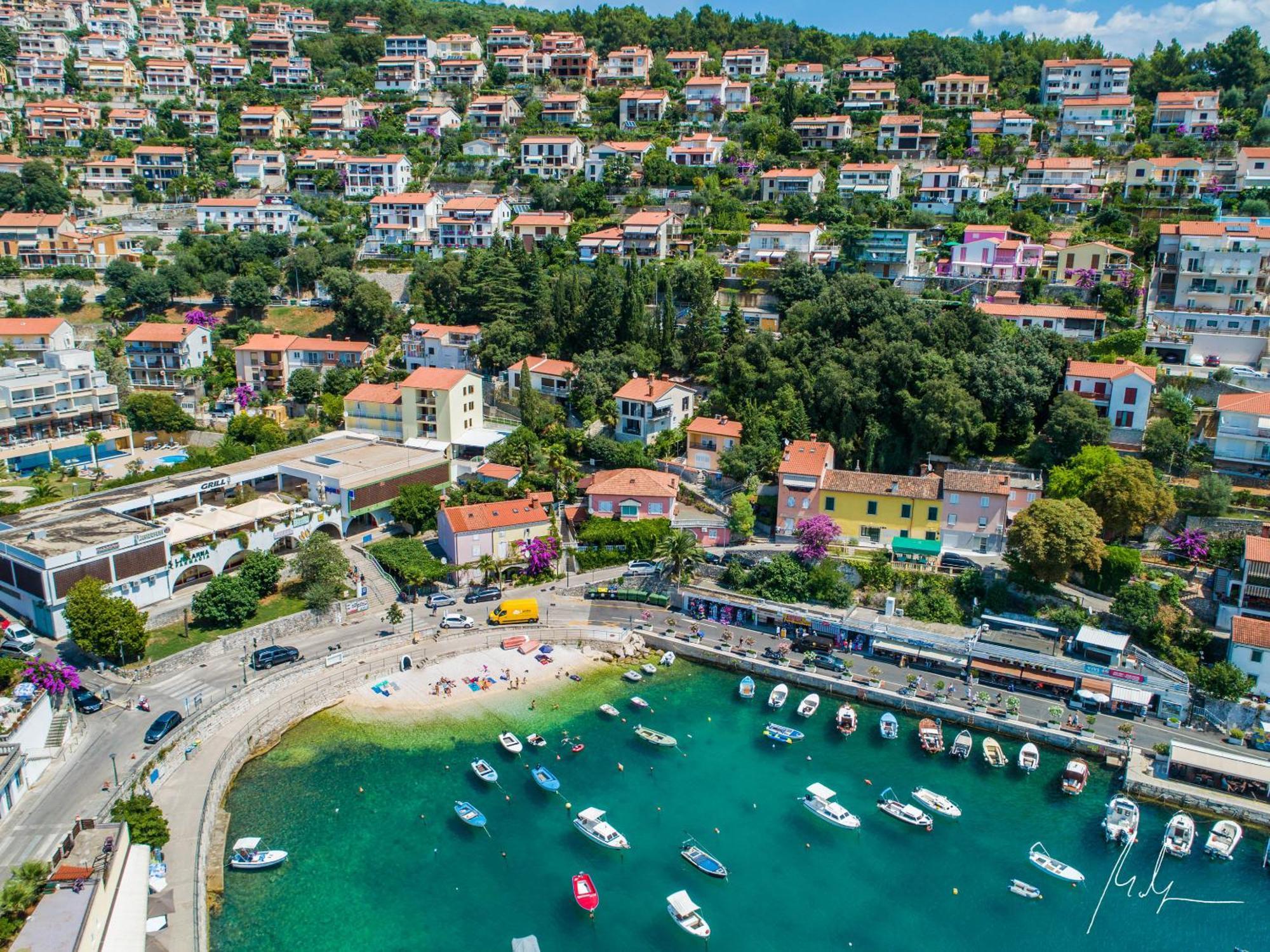 Apartment Lucille In Center Of Рабац Екстер'єр фото